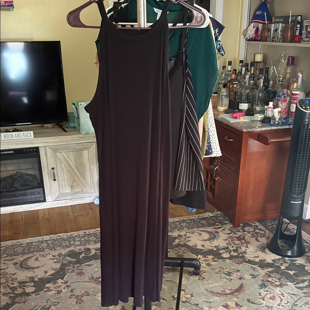 Old Navy Black Maxi Dress